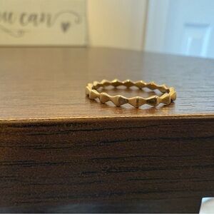 18k solid gold ring